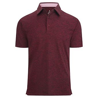 Men's Polo Shirts Casual Cotton Short Sleeve Basic Tee Shirt Athletic Active Sports Shirt