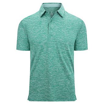 Men's Polo Shirts Casual Cotton Short Sleeve Basic Tee Shirt Athletic Active Sports Shirt