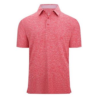 Men's Polo Shirts Casual Cotton Short Sleeve Basic Tee Shirt Athletic Active Sports Shirt