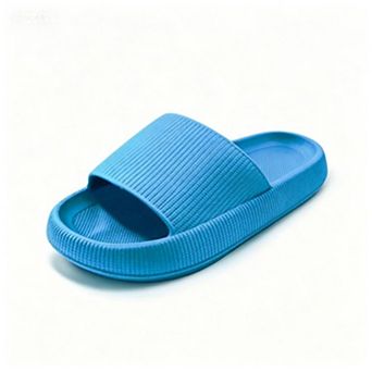 Women's Cloud Pillow Slides Thick Cushioned EVA Open Toe Non Slip Shower Slide Sandals