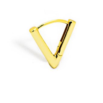ACHIEVE TRIANGLE HUGGIE EARRING (ONE EARRING ONLY)