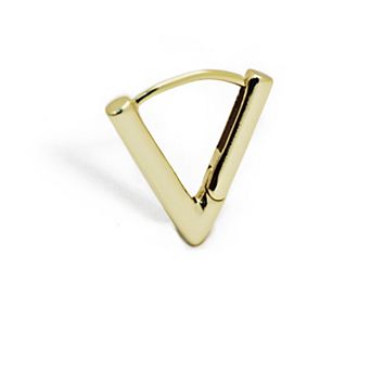 ACHIEVE TRIANGLE HUGGIE EARRING (ONE EARRING ONLY)