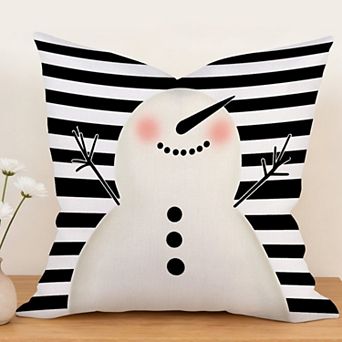Outdoor Waterproof Decorative Throw Pillow Cover, 18", 1 Pack, Christmas Gifts