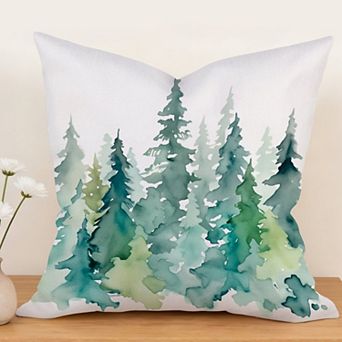 Indoor / Outdoor Throw Pillow, Decorative Throw Pillow 18" singular