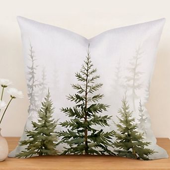 Farmhouse Decorative Throw Pillow, 18" Outdoor Pillow Cover singular