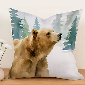 Outdoor Throw Pillows, 18x18 Inch Waterproof Patio Cushions for Garden, Porch, Yard