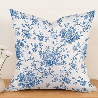 Outdoor Throw Pillow Cover - Decorative Throw Pillow Cover 18x18, Home Farmhouse Decor