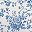 Blue Vintage Floral