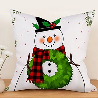 Outdoor Throw Pillow Cover - Decorative Throw Pillow Cover 18x18, Home Farmhouse Decor