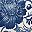 Blue Bird Floral
