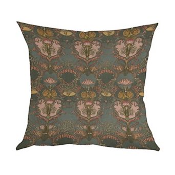 18x18 Inch Throw Pillow Cover, William Morris Vintage Farmhouse Decor