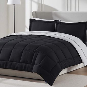 Nestl Reversible Comforter Set Bed in a Bag with Ice Pillow