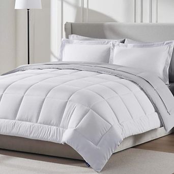 Nestl Reversible Comforter Set Bed in a Bag with Ice Pillow