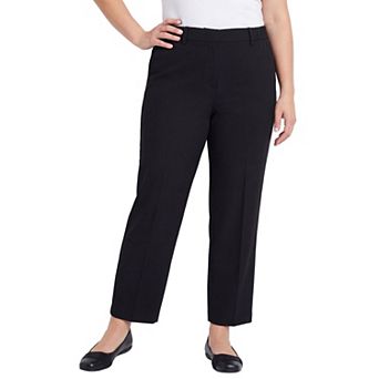 Catherines Women's Plus Size Petite Right Fit Slim Crop Pant