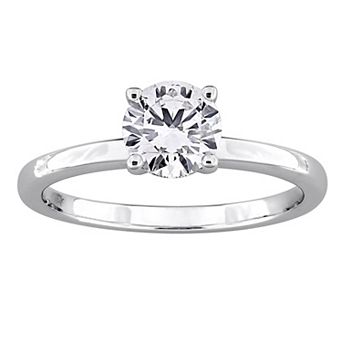 Stella Grace 10k White Gold 1 Carat T.W. Lab-Grown Diamond Solitaire Engagement Ring
