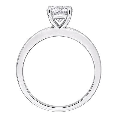 Stella Grace 10k White Gold 1 Carat T.W. Lab-Grown Diamond Solitaire Engagement Ring