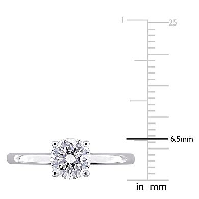 Stella Grace 10k White Gold 1 Carat T.W. Lab-Grown Diamond Solitaire Engagement Ring