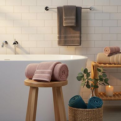 Large Bath Towel Set 4 Pack 30x60 Inches Cotton Soft Absorbent Durable for Home Spa Gym