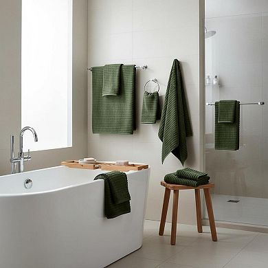 Oversized Bath Towel Set 6 Piece 40x80 Microfiber Super Soft Highly Absorbent Quick Dry Multipurpose