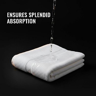 Luxury Soft Cotton Hand Towels Highly Absorbent 6-Piece Set