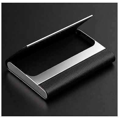 Slim PU Leather Card Wallet ID & Credit Holder