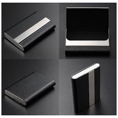 Slim PU Leather Card Wallet ID & Credit Holder
