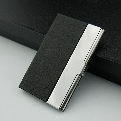 PU Leather Card Holder Wallet for Credit ID Cards