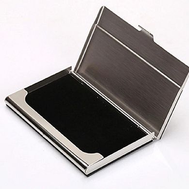 PU Leather Card Holder Wallet for Credit ID Cards