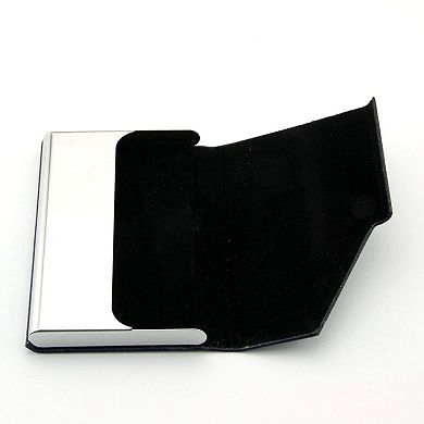 Slim PU Leather Card Holder Wallet Pocket Case