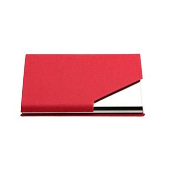 Slim PU Leather Card Holder Wallet Pocket Case