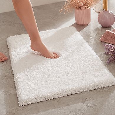 Plush Thick Non Slip Bath Mat Ultra Absorbent Washable Soft Floor Rug