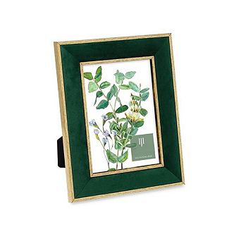Picture Frame Metallic Double Border Horizontal Vertical Tabletop Wall Display Home Office