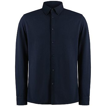 Kustom Kit Mens Superwash 60°C Tailored Long-Sleeved Shirt