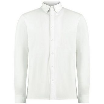 Kustom Kit Mens Superwash 60°C Tailored Long-Sleeved Shirt