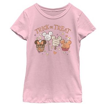 Girls 6-16 Disney's Mickey Mouse Halloween Spooky Treats Graphic Tee