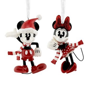 Hallmark Disney Holiday Ever After Mickey & Minnie Storied Moments Ornaments