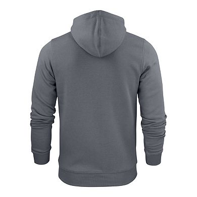 Printer Mens Plain Full Zip Hoodie