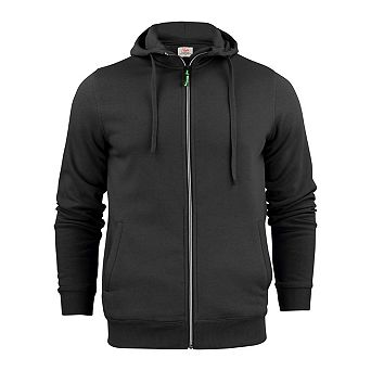 Printer Mens Plain Full Zip Hoodie