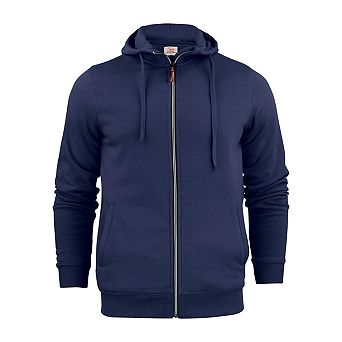 Printer Mens Plain Full Zip Hoodie