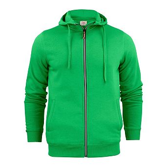 Printer Mens Plain Full Zip Hoodie
