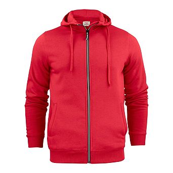 Printer Mens Plain Full Zip Hoodie