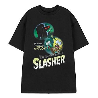 SpongeBob SquarePants Unisex Adult The Hash Slinging Slasher T-Shirt