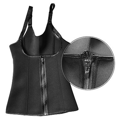 Zipper Waist Trainer Tummy Control Shaper