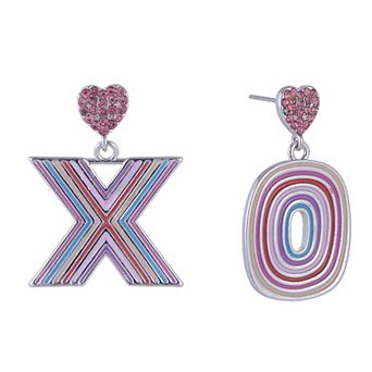 Hallmark XO Drop Earrings