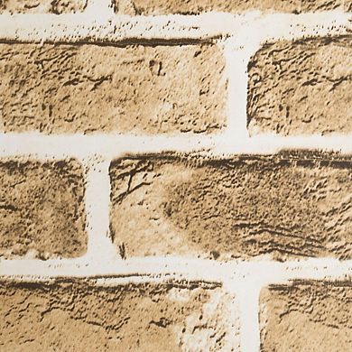 Brick Style Peel and Stick Wallpaper Roll for Accent Wall and Room Update