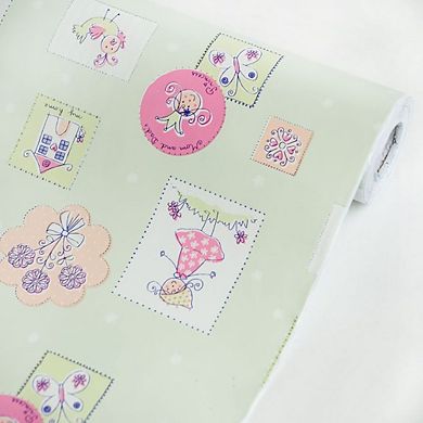 Childhood Memories Peel Stick Wallpaper Roll Vinyl Accent Wall Décor Panel