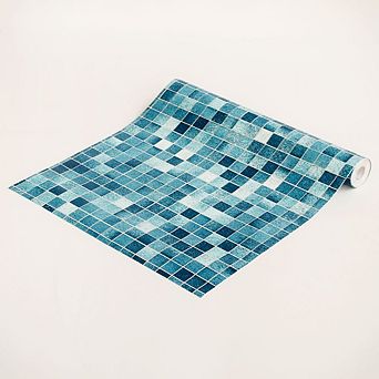 Vinyl Peel and Stick Mosaic Wallpaper Roll Removable Accent Wall Panel