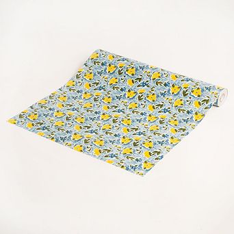 Floral Peel and Stick Wallpaper Roll Self Adhesive Vinyl Wall Covering for Living Room