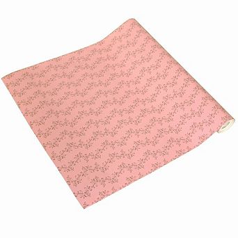 Simple Floral Peel and Stick Wallpaper Roll Self Adhesive Vinyl Wall Covering for Home Decor