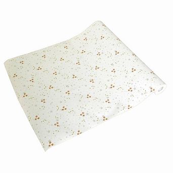Self-Adhesive Wallpaper Roll Geometric Three-Point Design Peel and Stick Wall Decor for Bedroom